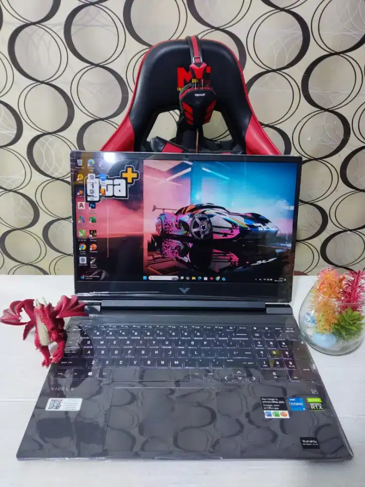 Laptop hp victus i5gen 12 rtx 3050
