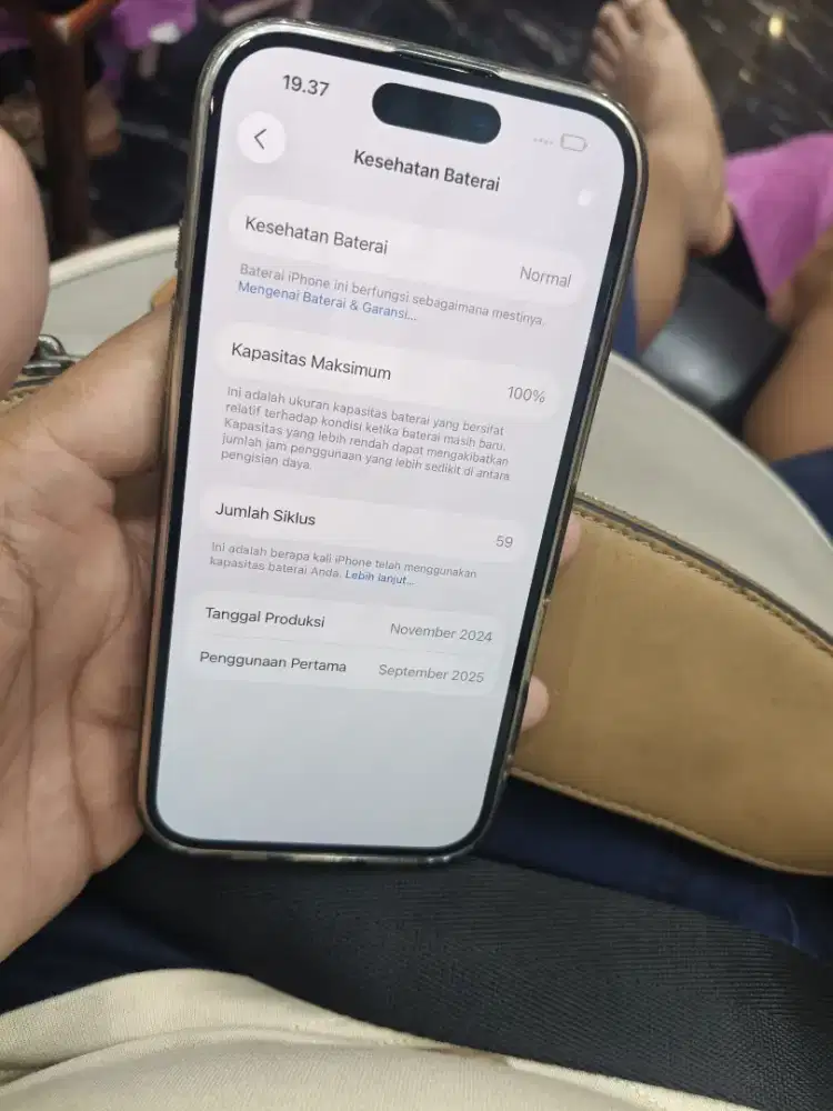 iPhone 16 256Gb iBox pa/a Resmi like new lngkp ori (TT masuk)grnsi pjg