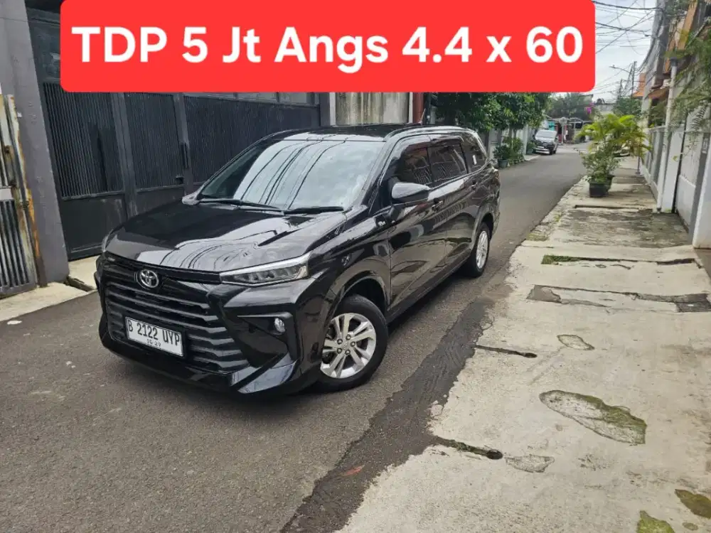 TDP 5 Jt Angs Termurah All New Avanza E 2024 Manual Hitam Low Km