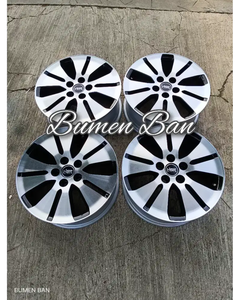 Velg Oem Alphard R17 Pcd 5x114,3 Black Polish Inova Camry Rush Terios