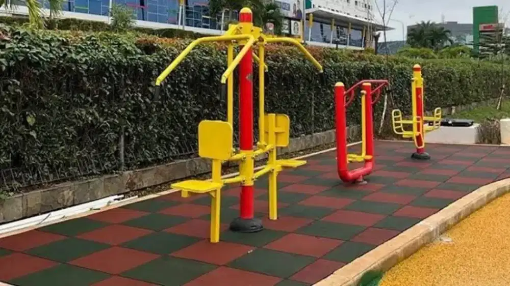 Alat fitnes outdoor Taman kekinian FTJ-651