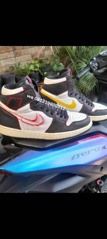 BEKAS SZ 44 DEFIANT NIKE AIR JORDAN HIGH