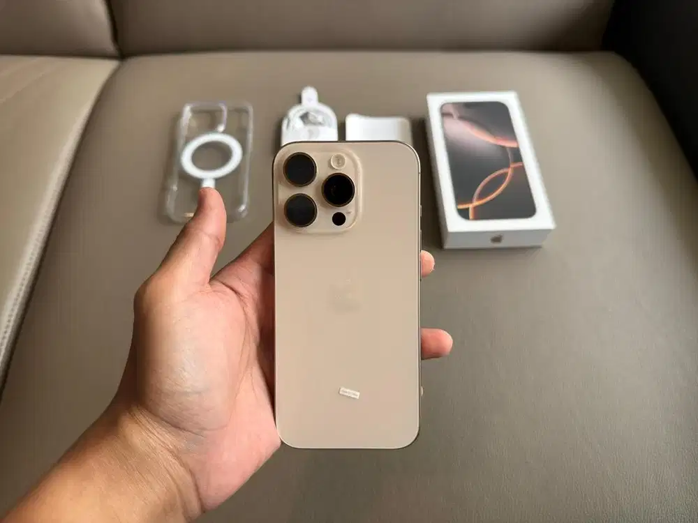iPhone 16 Pro IBOX 128 GB BH 100% Garansi Aktif (NO MINUS)