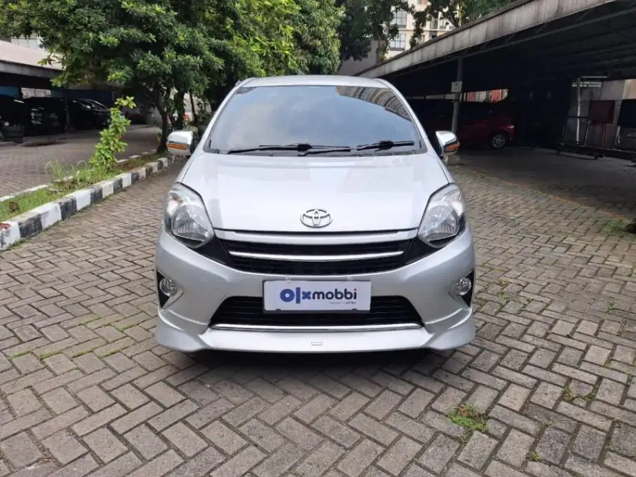 DP MURAH Toyota Agya 1.0 TRD Sportivo Bensin-AT 2014 Silver CTIRB