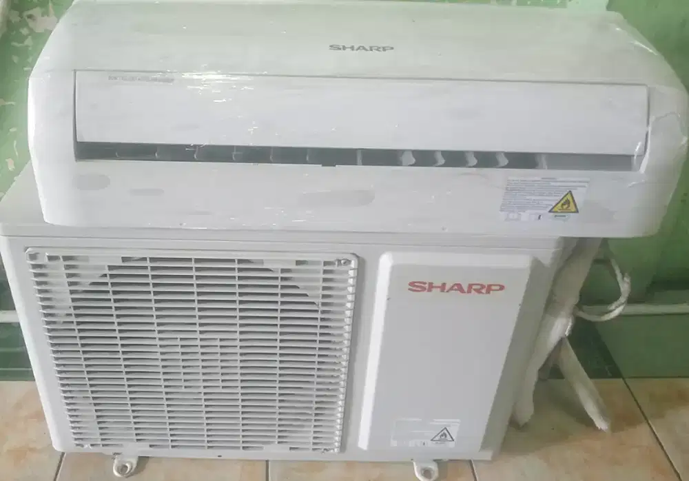 AC SHARP 1/2 PK R32 Orisinil LowWatt Bagus Normal Dan Dingin Sekali