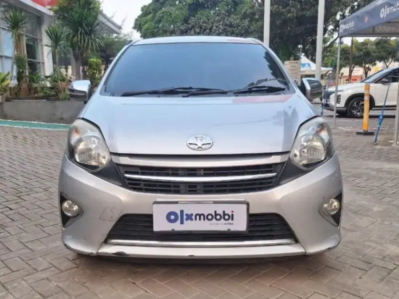 DP MURAH Toyota Agya 1.0 G Bensin-AT 2015 Silver CSVJB