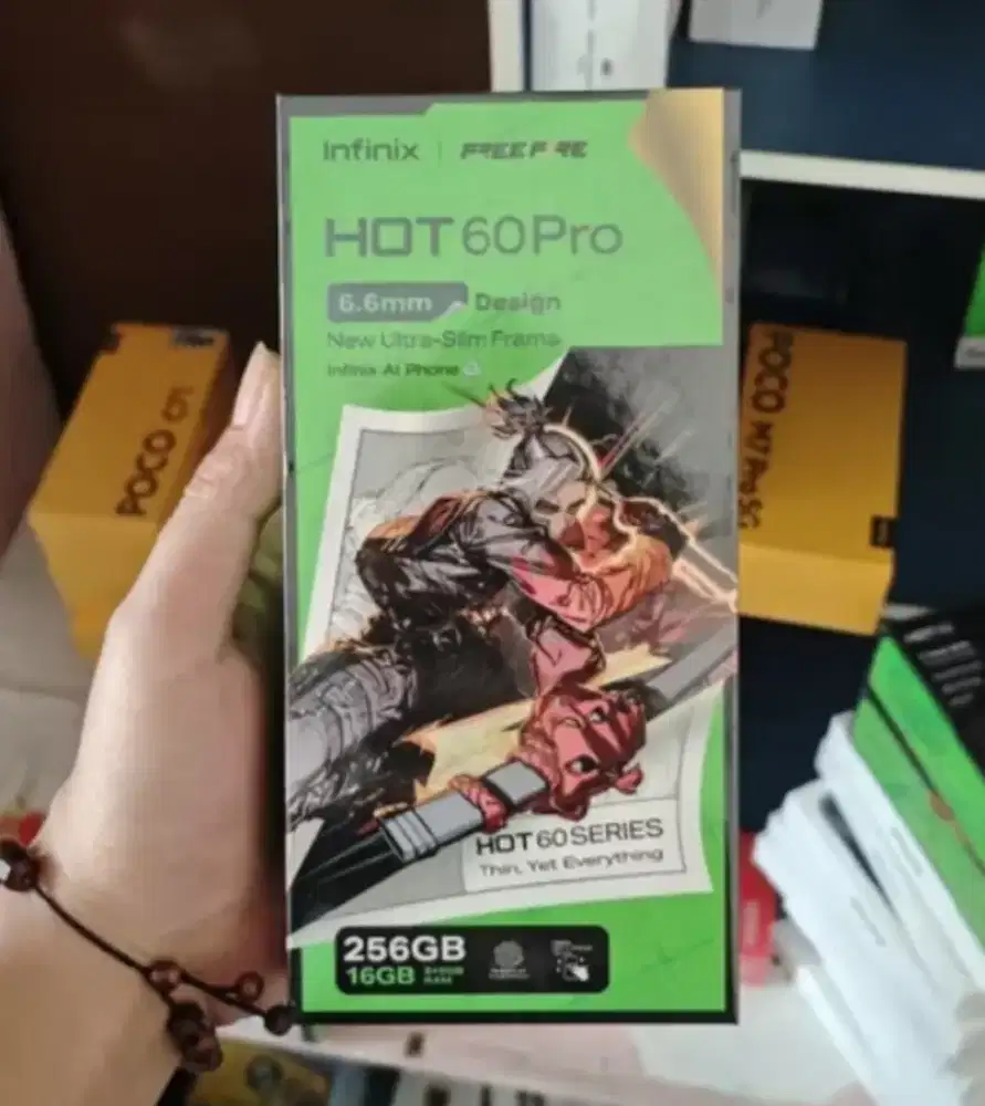 Infinix Hot 60 pro 8/256GB Hitam