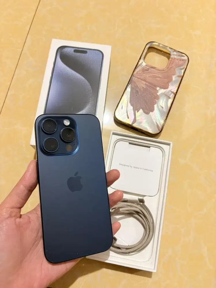 TERAWAT IPHONE 15 Pro 128gb IBOX FULLSET ORI NOMINUS