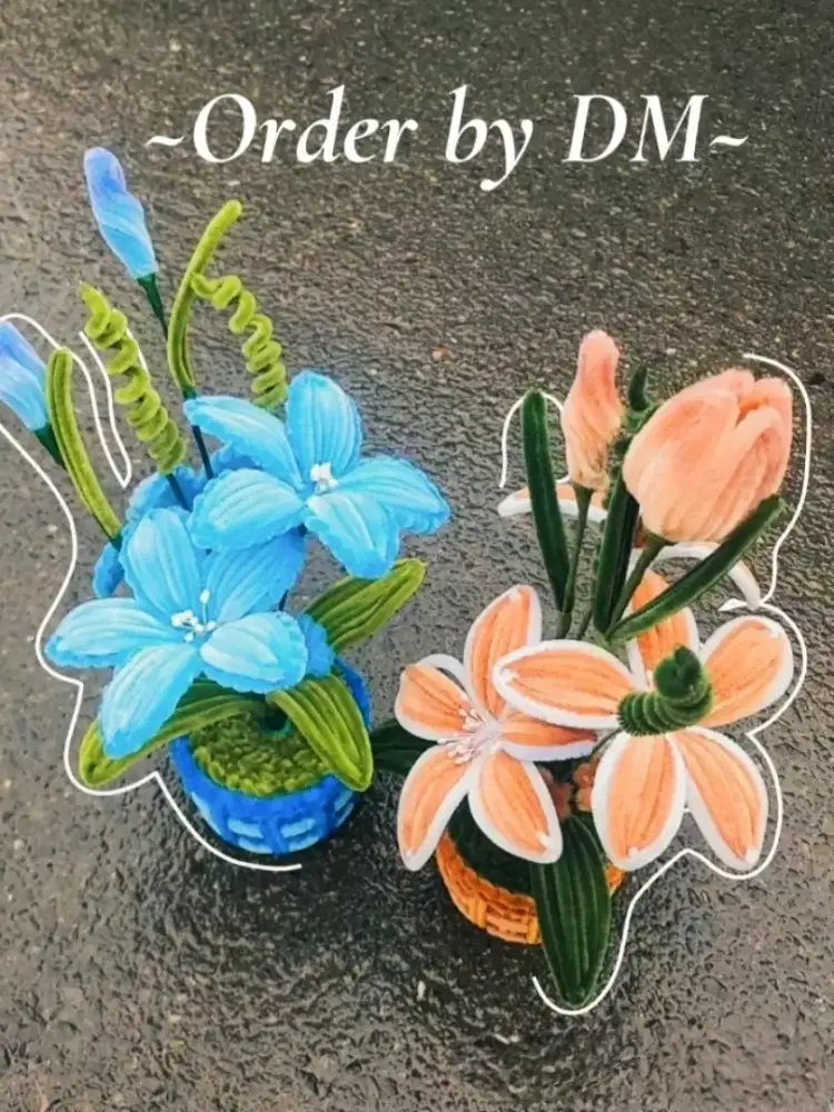 Dijual bunga lily craft