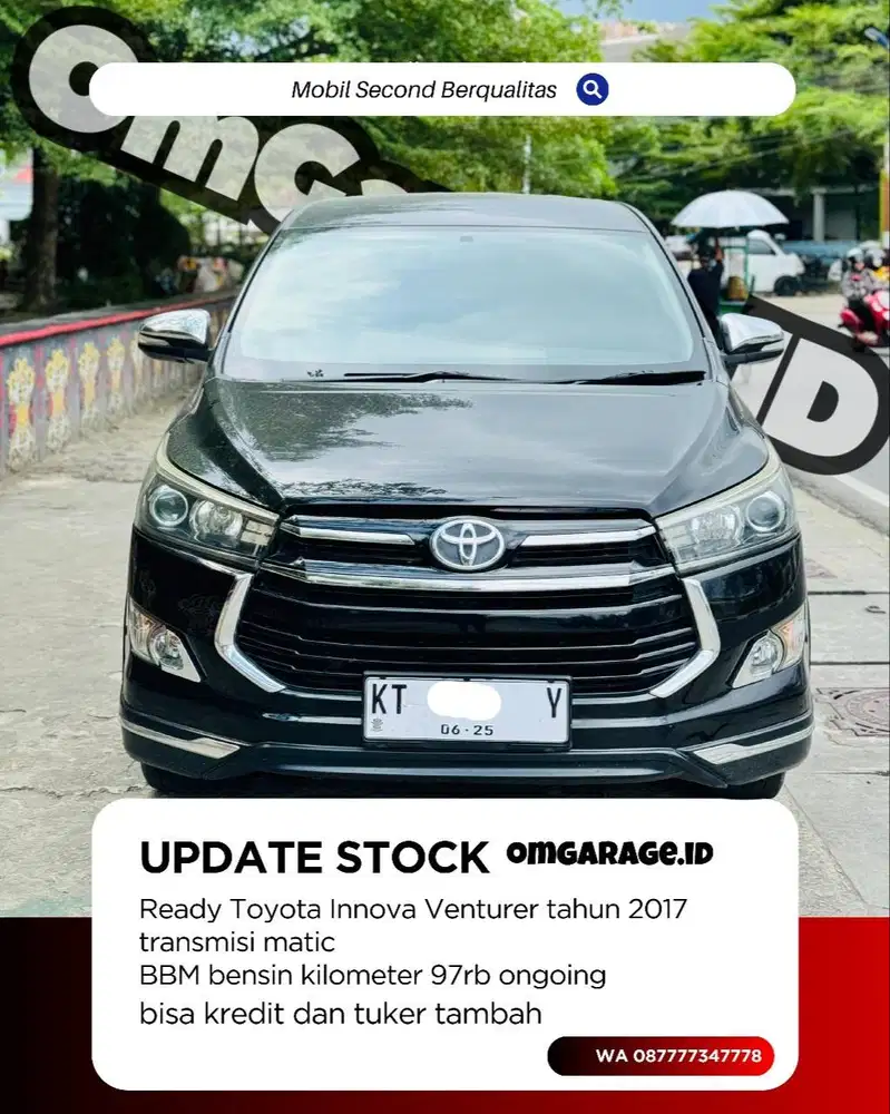 Toyota Innova Reborn Venturer 2017 Matic Kondisi Istimewa