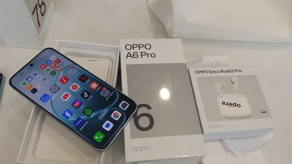 Oppo A6 pro bisa cicilan bunga 0% tenor bebas pilih