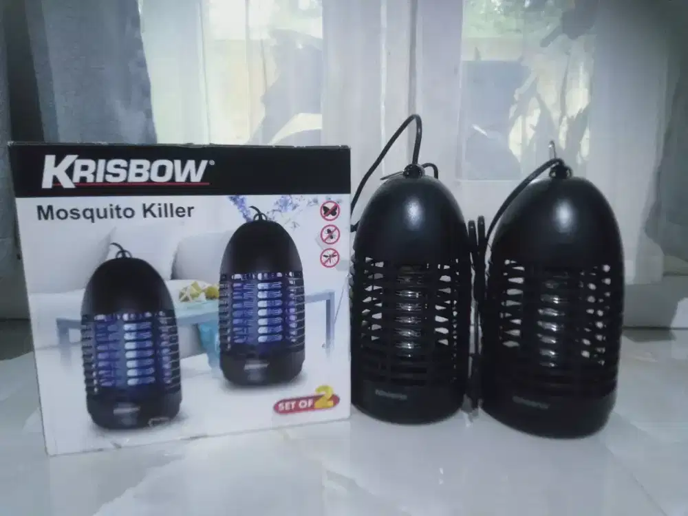 Perangkap nyamuk/mosquito killer merk Krisbow 2pcs