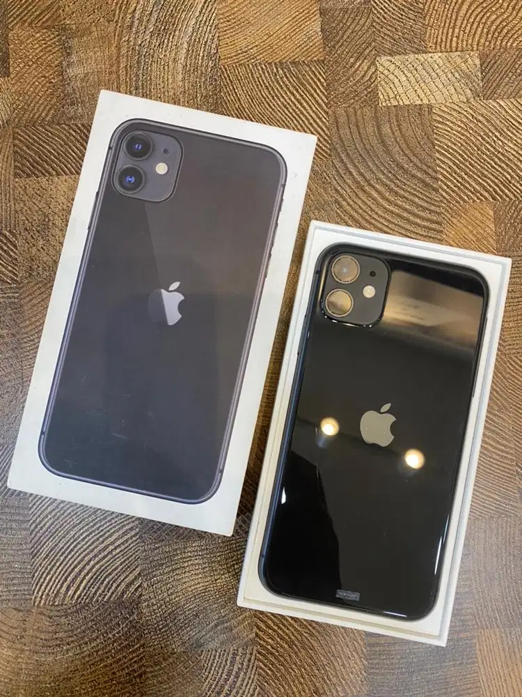 IPHONE 11 128GB BLACK GARANSI RESMI INDONESIA