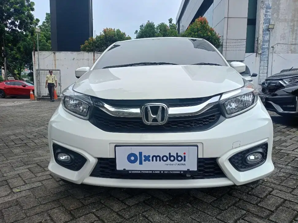 DP MURAH Honda Brio Satya 1.2 E Bensin-AT 2021 Putih CBRMB