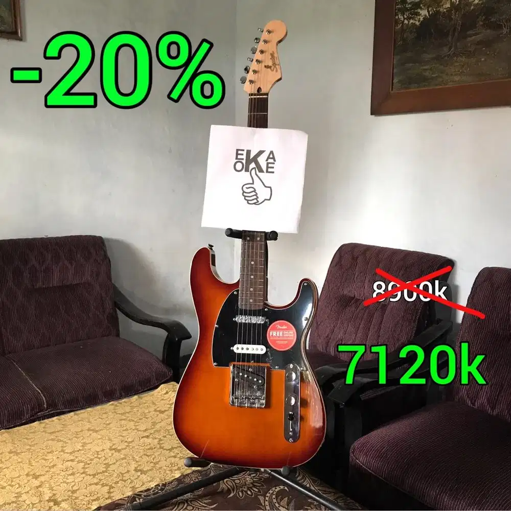 Squier ParanormaI Nashville Stratocaster Limited Edition by Fender
