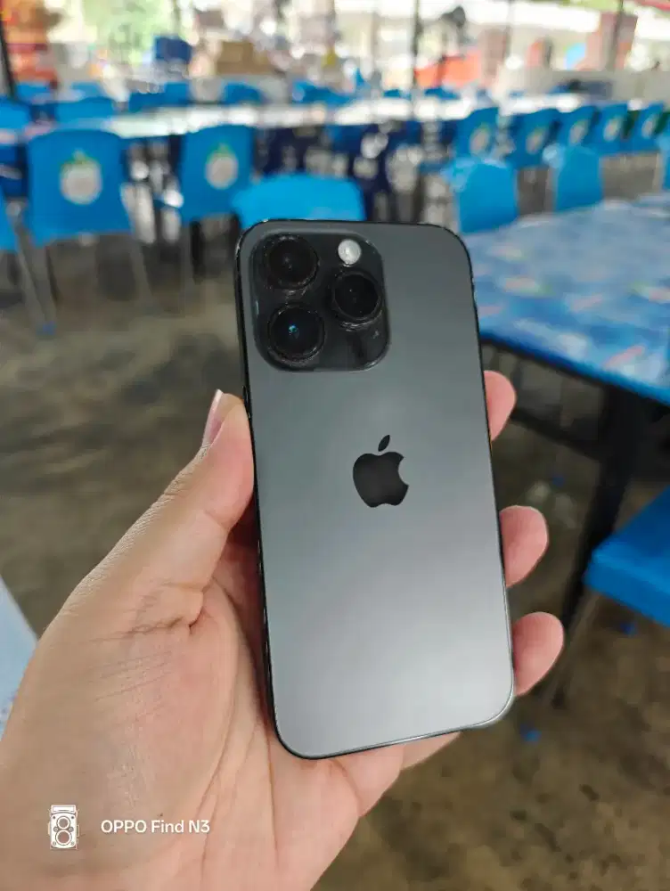 Apple iPhone 14 pro 128gb space black exgrs resmi sein mantap x