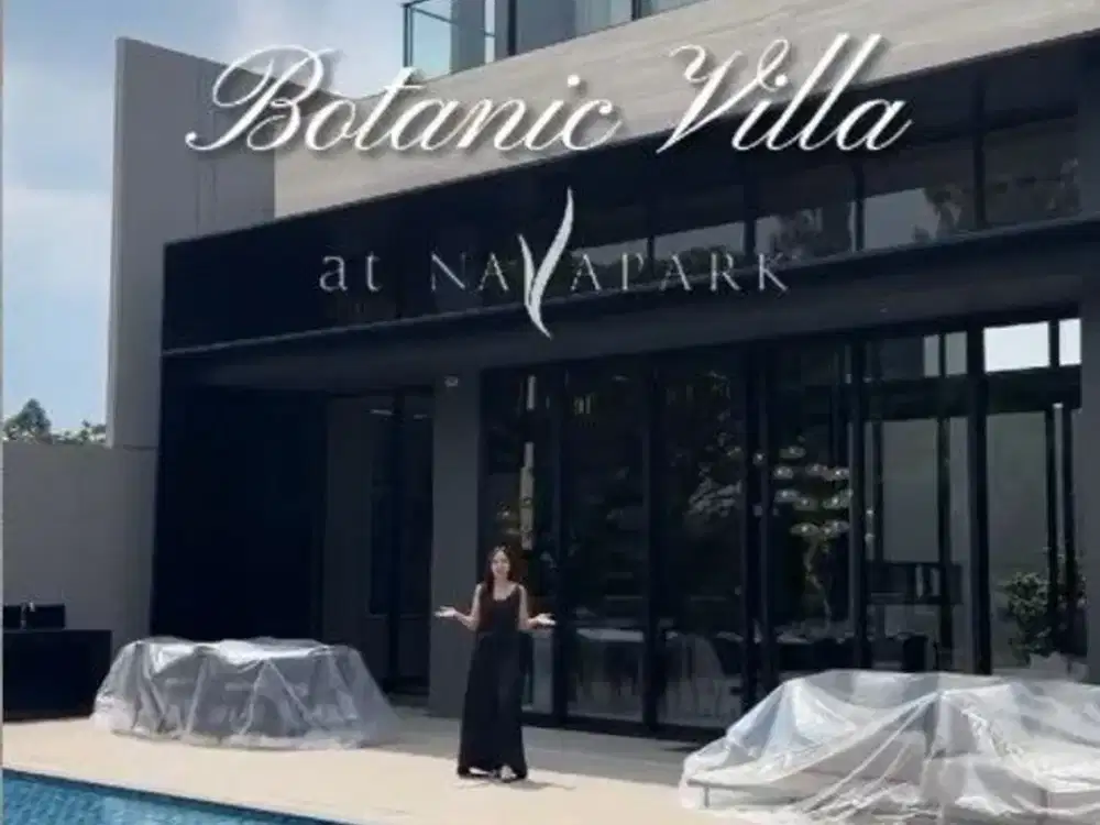 Dijual Rumah Botanic Villa di Navapark BSD