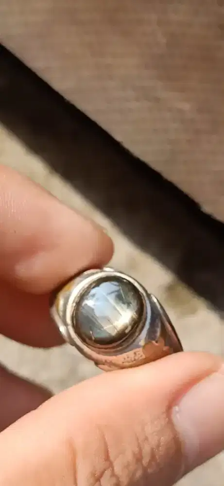 batu black safir iket perak
