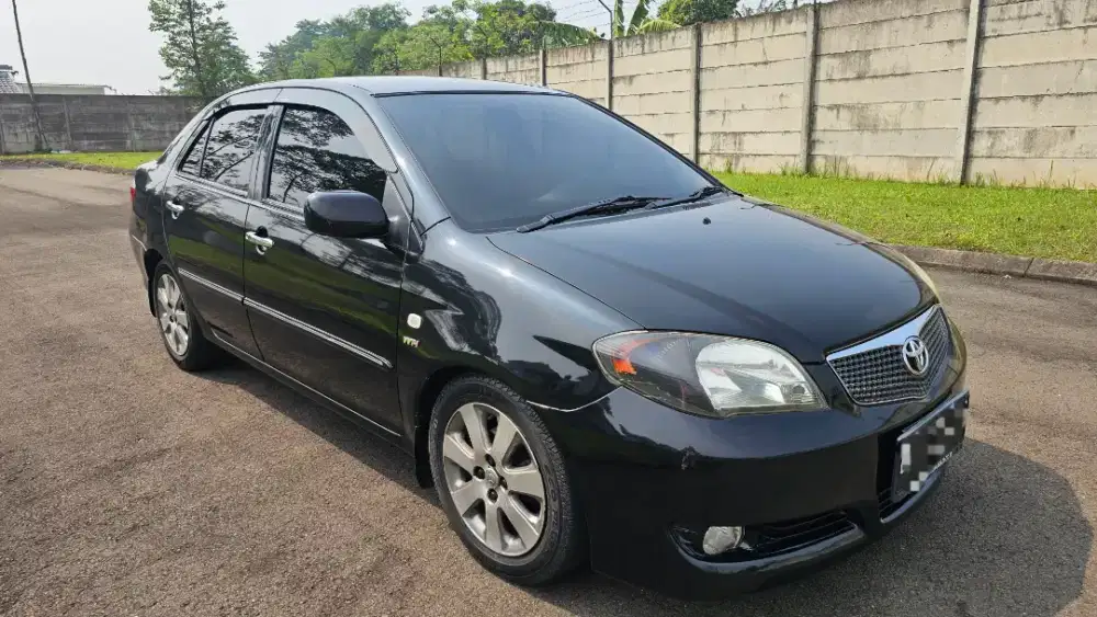 Toyota Vios 1.5 G manual 2005 Hitam pemakaian Pribadi Mulus