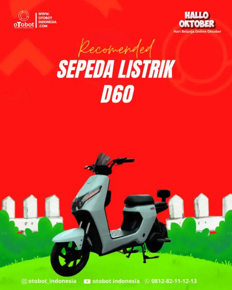 Sepeda Listrik D 60