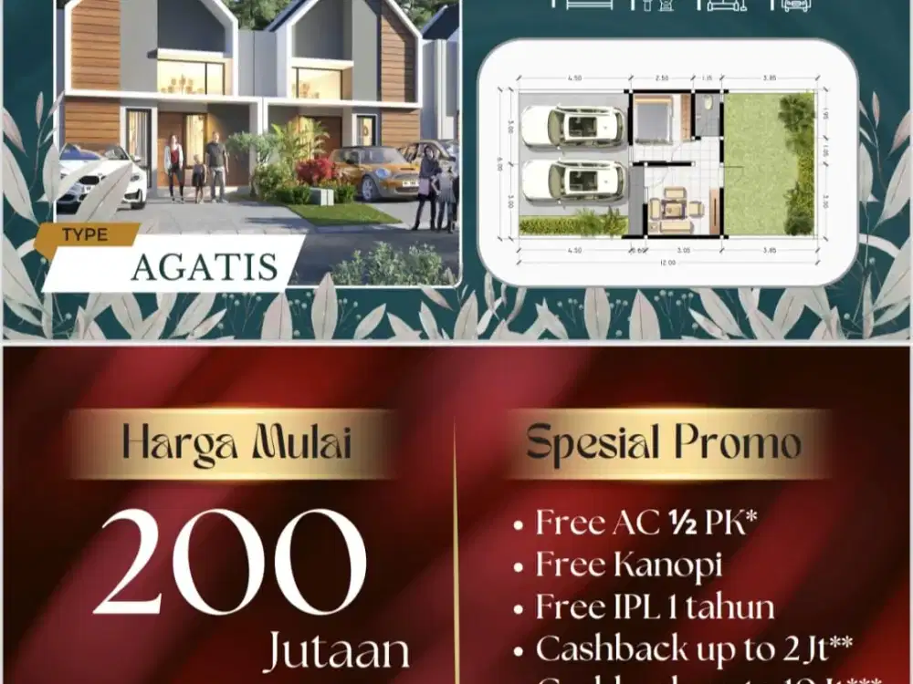 rumah hasbanna juanda new type termurah di buduran