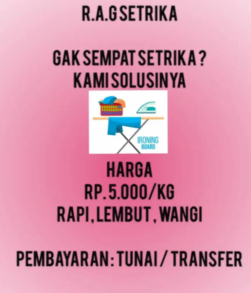 Terima jasa gosok