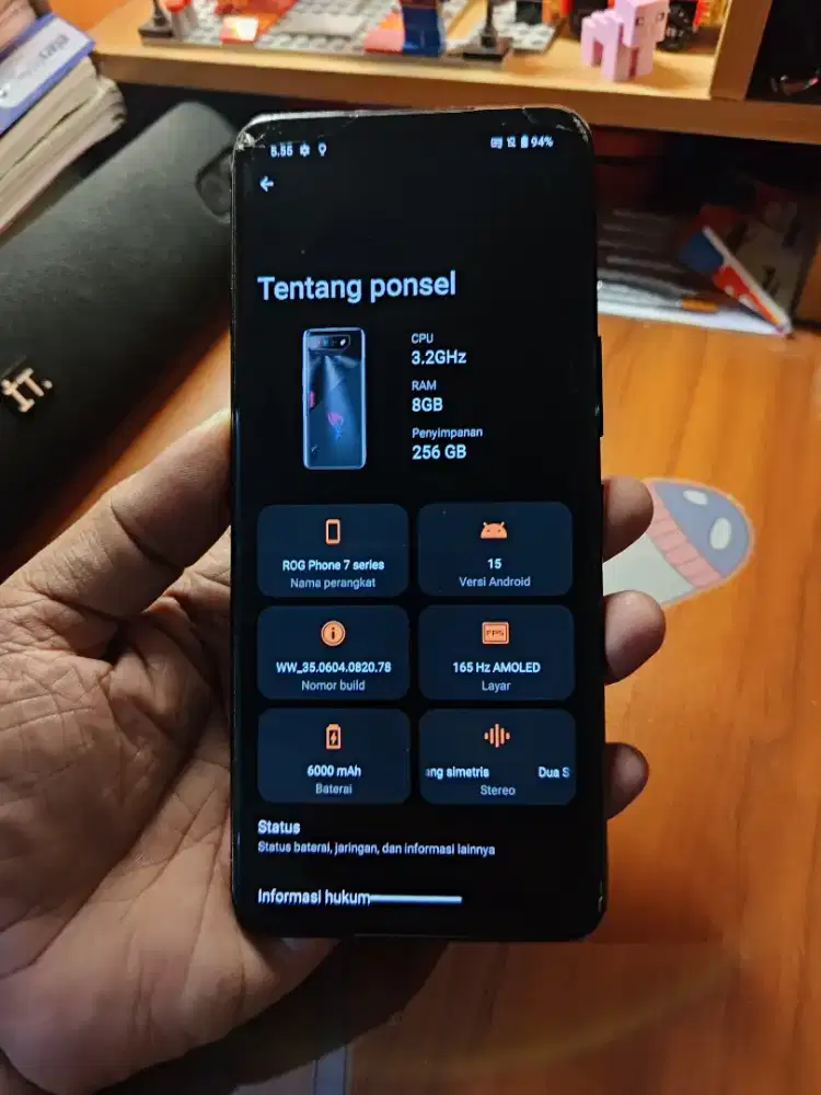 Asus ROG Phone 7 8/256GB Unit Only