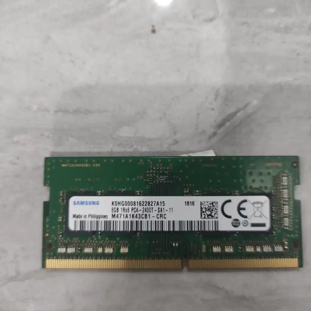 RAM LAPTOP DDR4 8GB 2400 MHZ MERK SAMSUNG