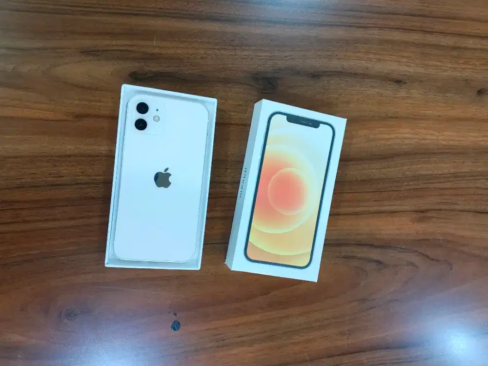 iphone 12 128gb bersahabat putih