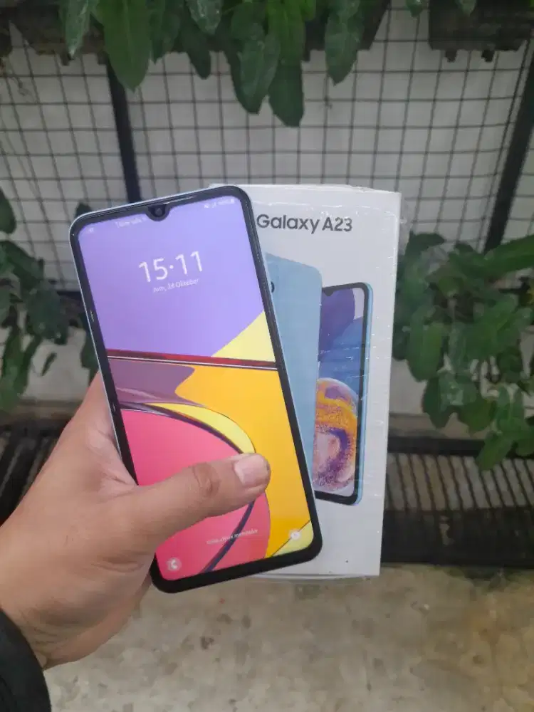 SAMSUNG A23 6+6/128 GB FULLSET ORIGINAL RESMI