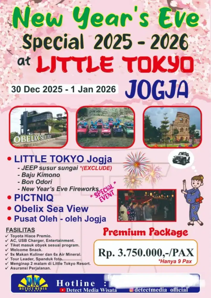 Paket Wisata Premium Little Tokyo Resort Jogja