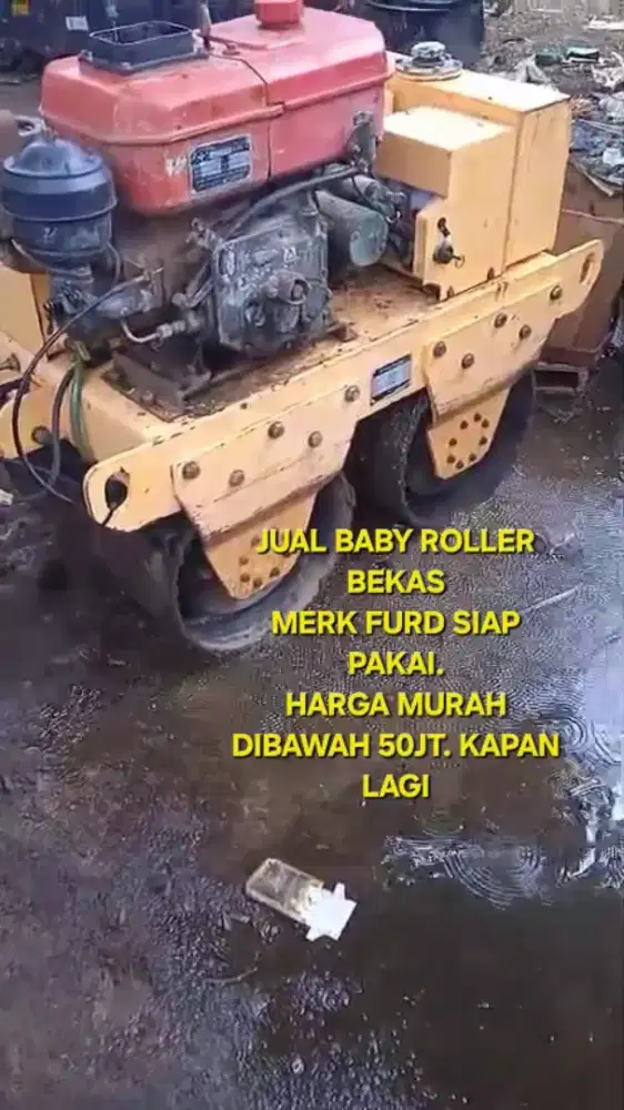 DI JUAL BABY ROLLER DIESEL SIAP PAKAI