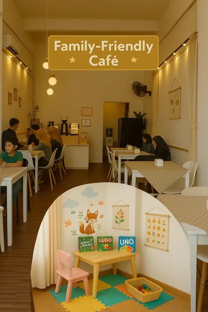 TAKE OVER CAFE LARIS LANGSUNG JUALAN