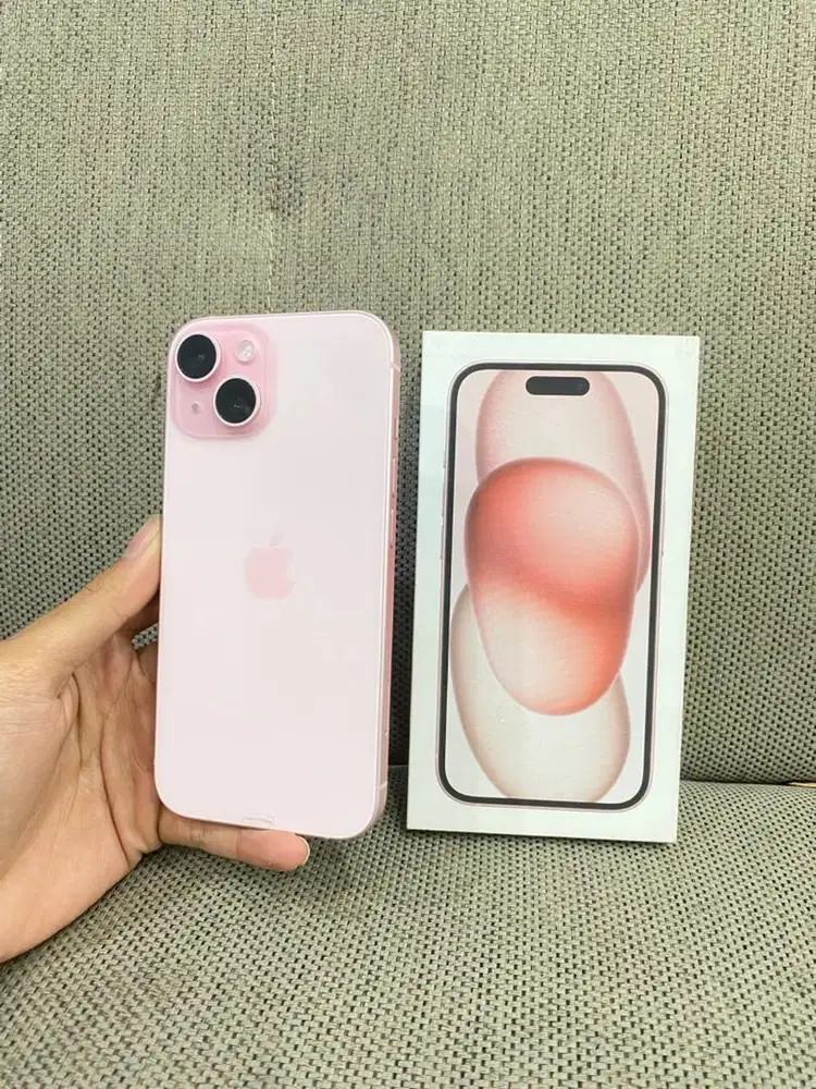 Apple iPhone 15 256Gb Pink Resmi