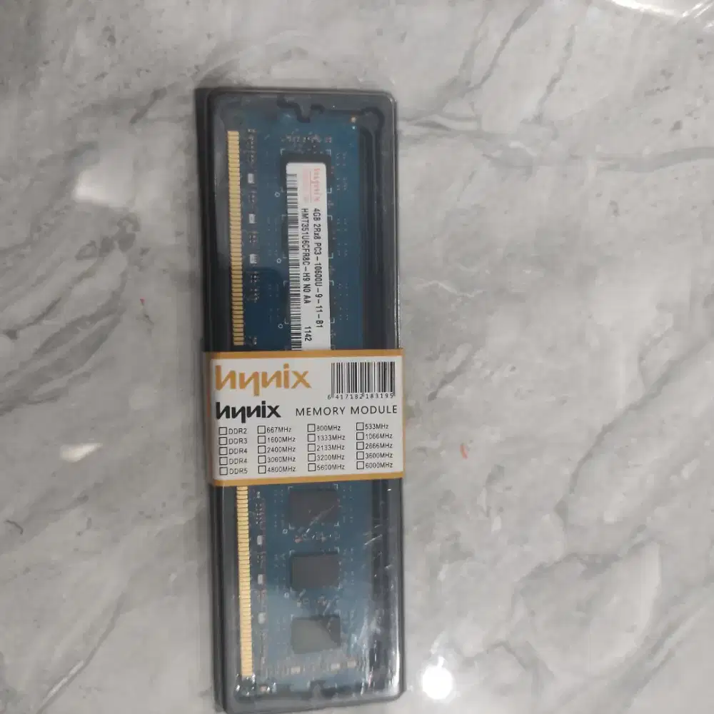 RAM PC 4GB PC3-10600U Hynix