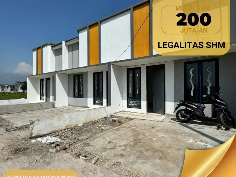 Jual rumah nyaman kontenporer modren paling murah