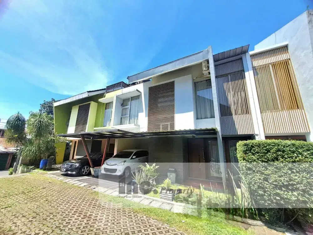TURUN HARGA !! DIJUAL RUMAH DALAM CLUSTER LOKASI STRATEGIS DI CIGADUNG