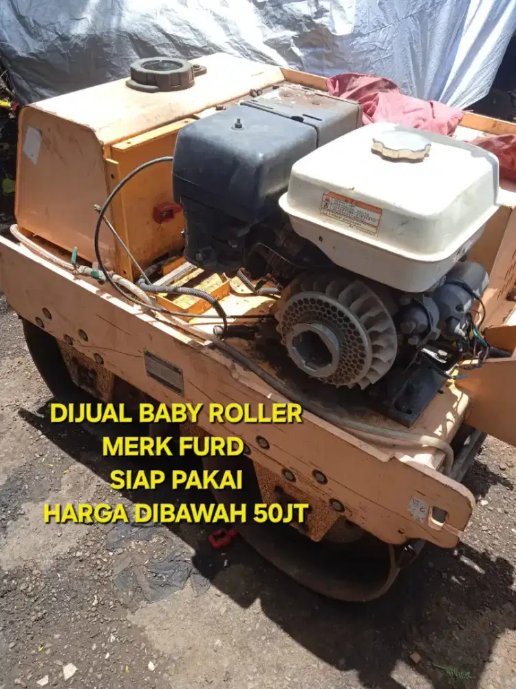 DIJUAL BABY ROLLER SIAP PAKAI alat berat