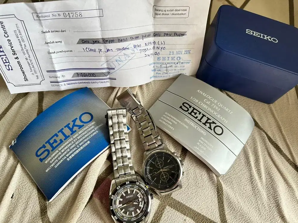 JAM TANGAN SEIKO ORI