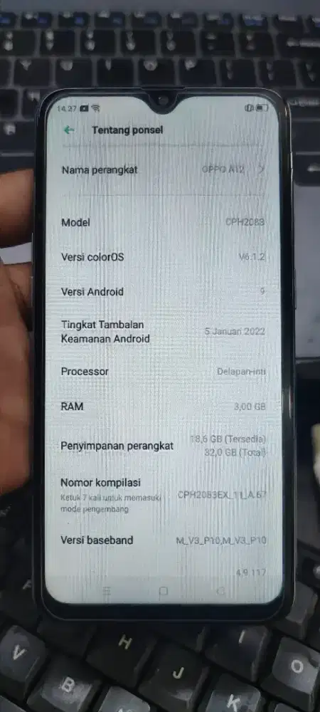 Oppo a12 ram 3 / 32