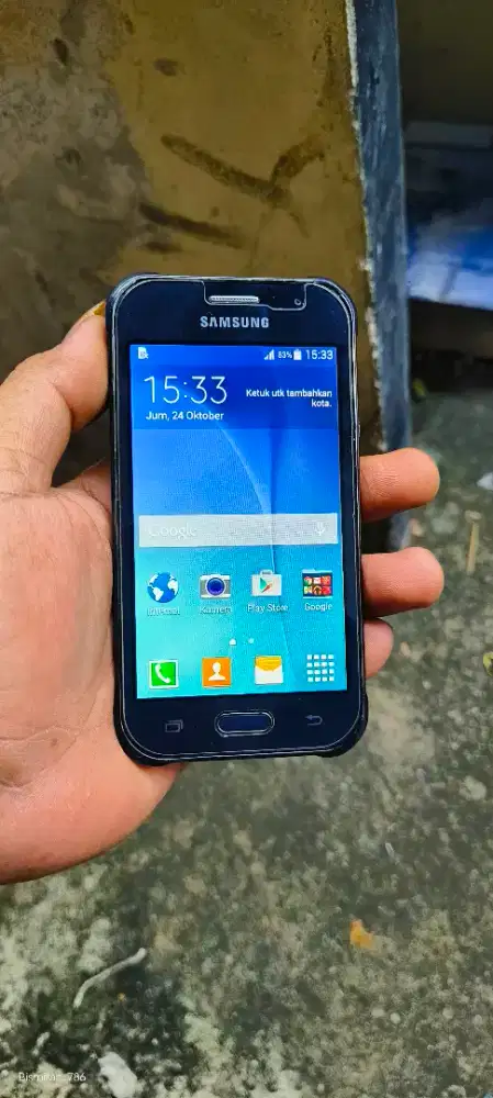Samsung j1 ace LCD msh orian jual cpt
