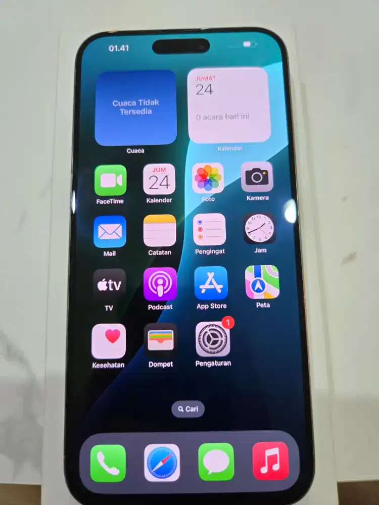 JUAL IPHONE 15 PRO MAX 256 GB IBOX