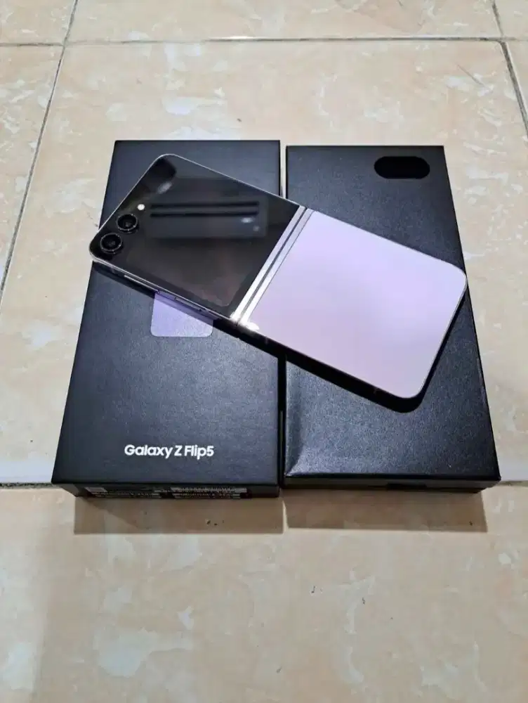 Samsung Z Flip 5 12/512GB Resmi Sein Lavender Lengkap
