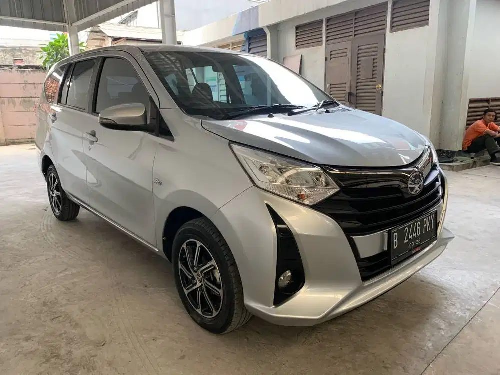 Toyota Calya G AT 2021 Silver PPREMIUM B2446PKY