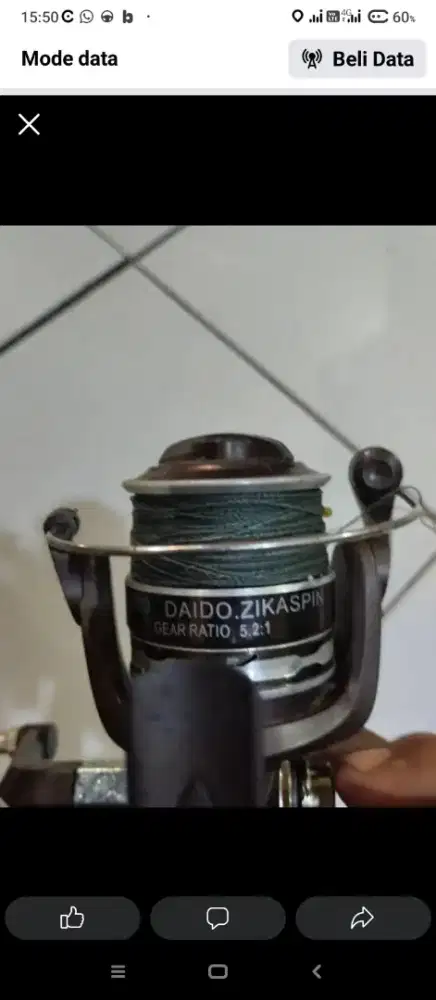 Alat Pancing Kerek an dan Stik pancing