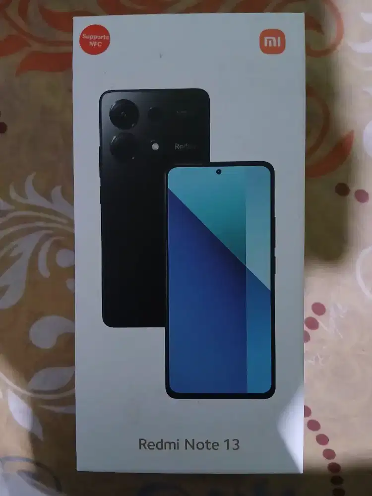 Hp Redmi Not 13  Black Ram 8 GB Rom 256 GB