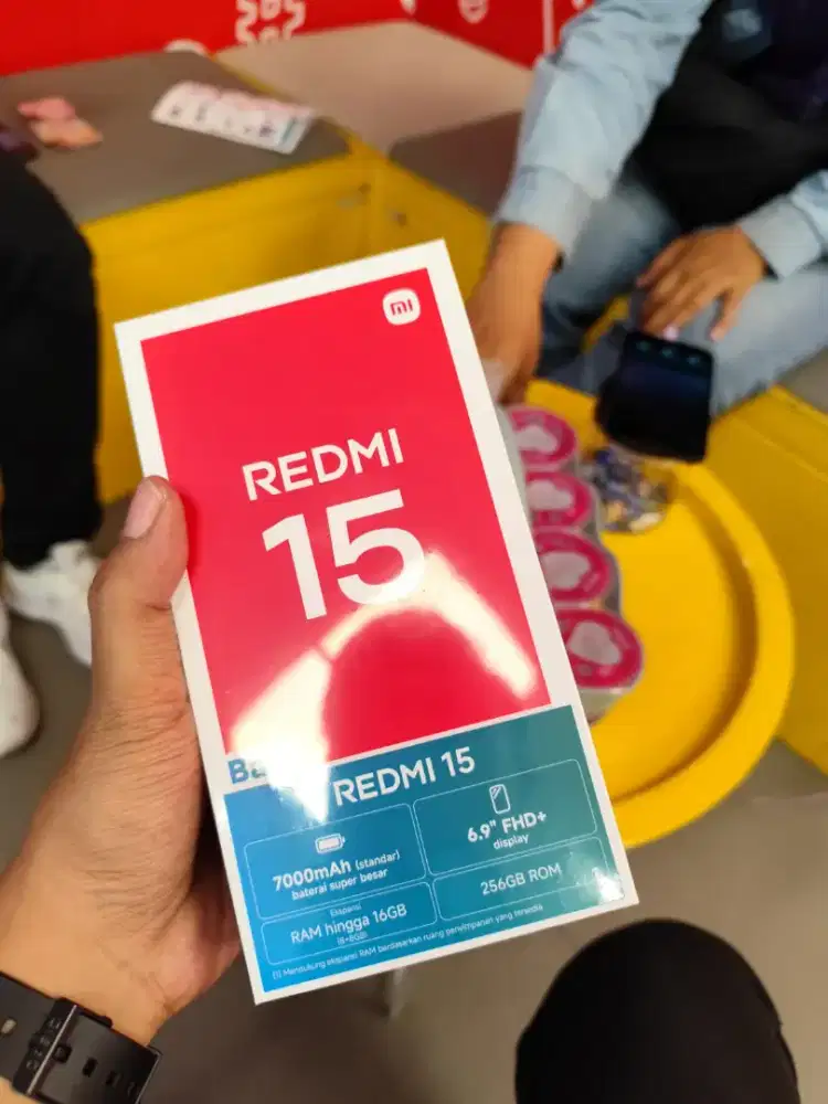 REDMI 15 RAM 8+8/256 BISA KREDIT TANPA DP BUNGA MULAI 0%