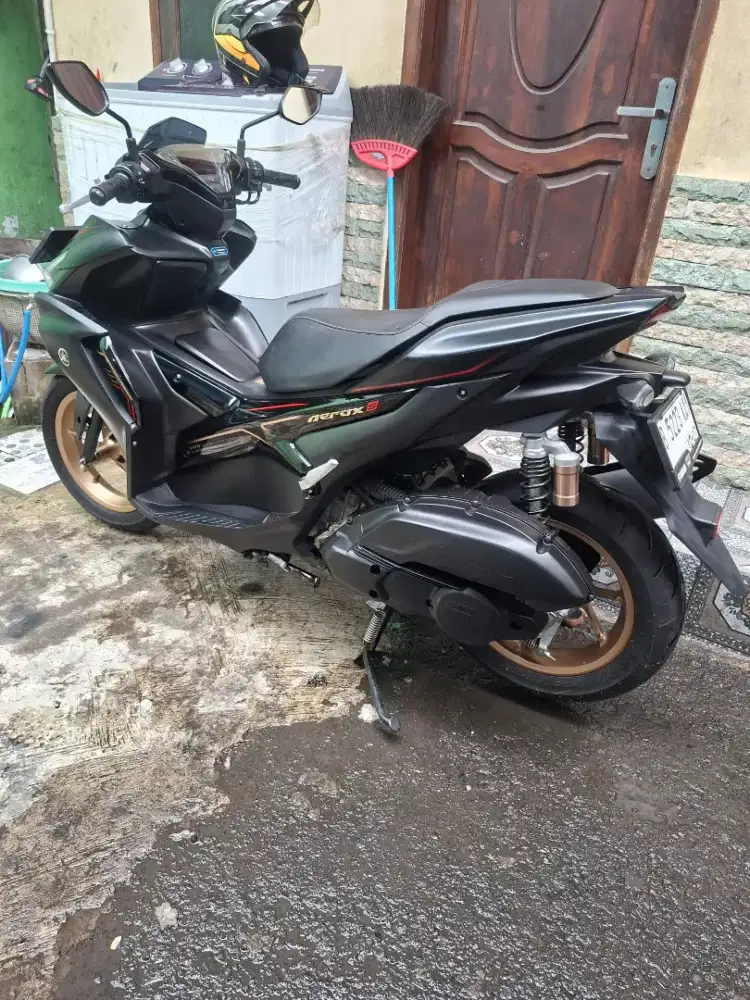 YAMAHA AEROX KEYLESS TYPE ABS SS LENGKAP ASLI PAJAK PANJANG