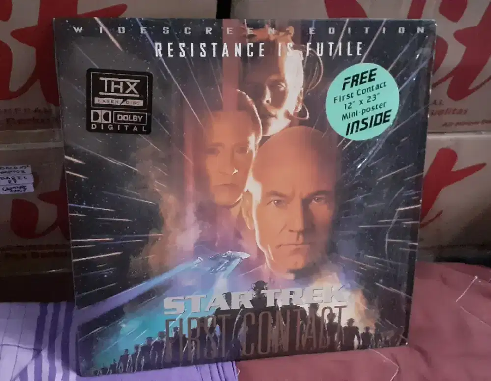 Laserdisc film STAR TREK - FIRST CONTACT