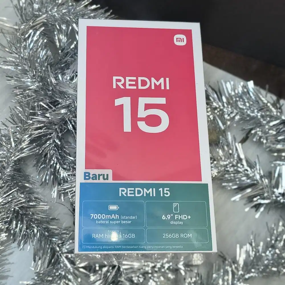 PROMO NEW REDMI 15 GARANSI XIAOMI INDONESIA!! BISA KREDIT TANPA DP!!